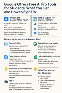 Google Offers Free AI Pro Tools for Students: What You Get and How to Sign Up